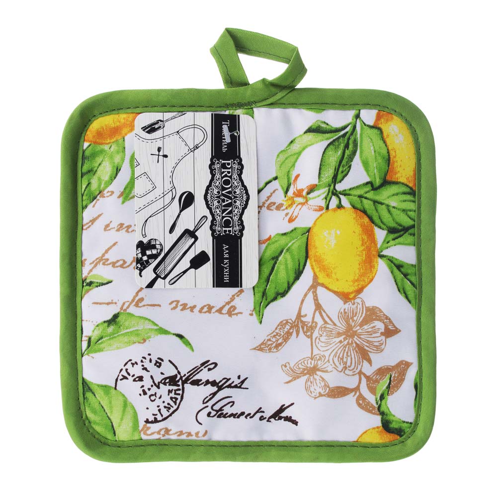 PROVANCE Ассорти Прихватка, полиэстер, 17х17см, 3 дизайна, арт.№ 493-085