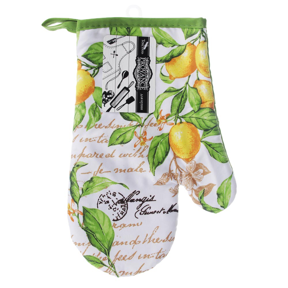 PROVANCE Ассорти Прихватка-варежка, полиэстер 27см, 3 дизайна, арт.№ 493-086