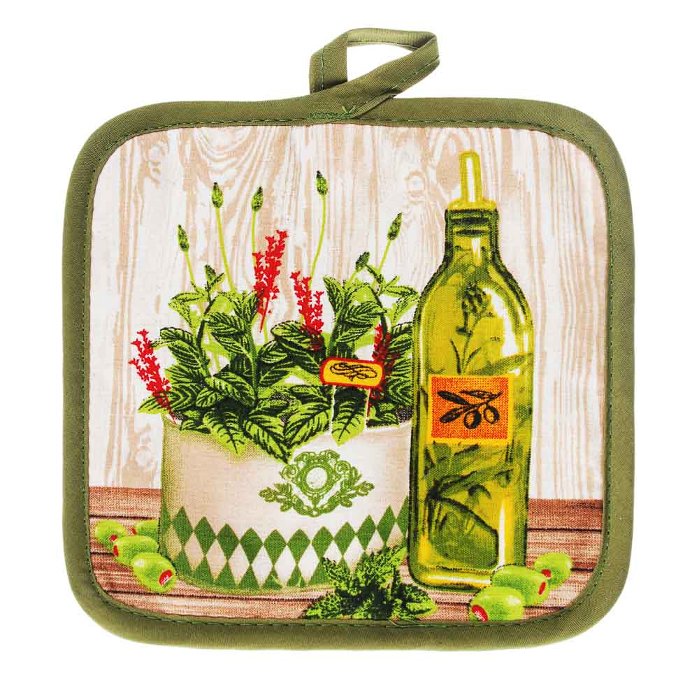 PROVANCE Прованские травы Прихватка, полиэстер, 17х17см, арт.№ 493-087