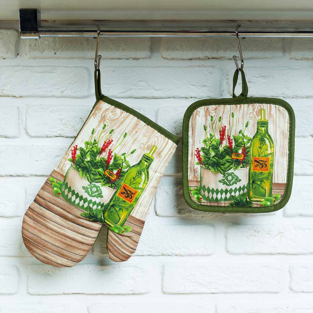 PROVANCE Прованские травы Прихватка, полиэстер, 17х17см, арт.№ 493-087