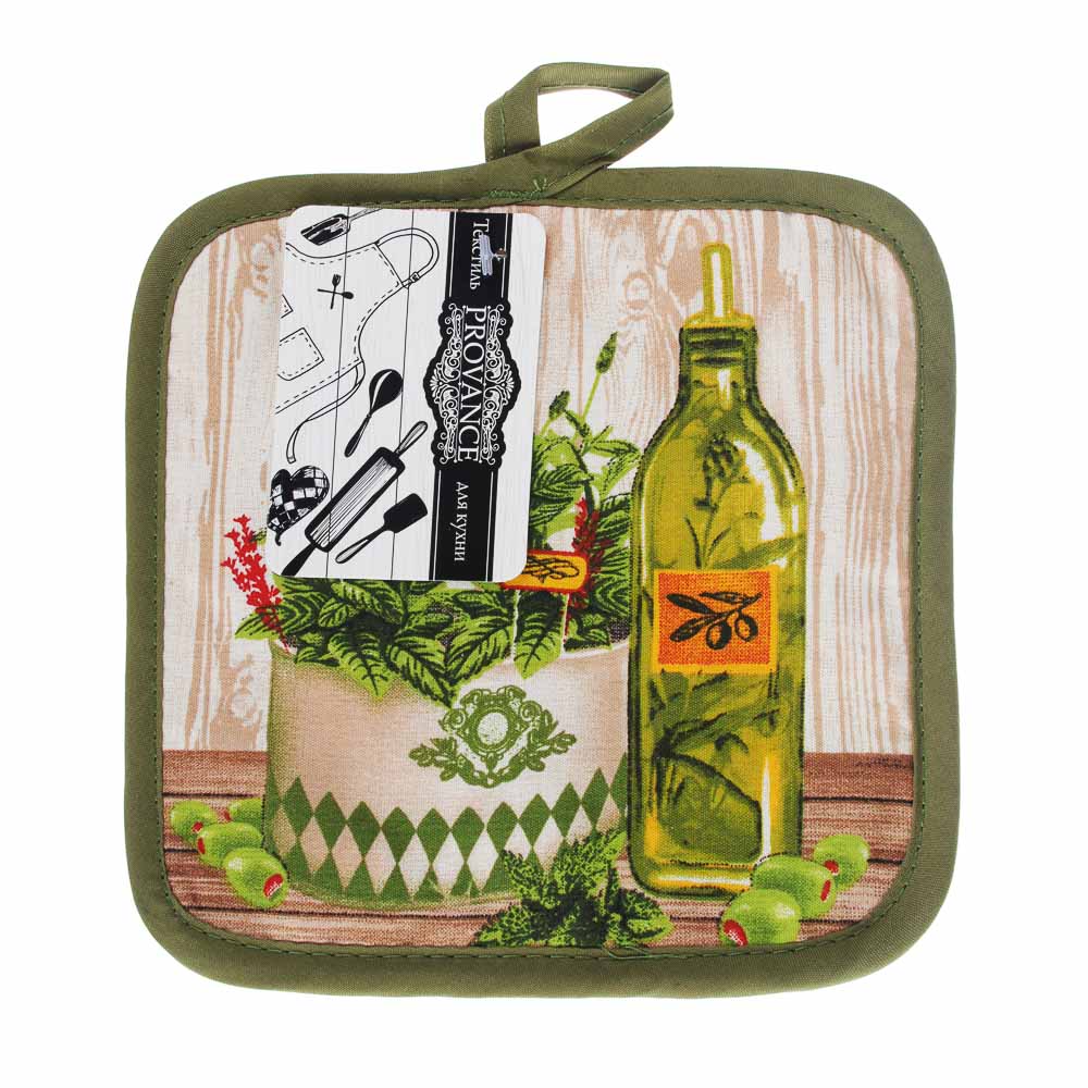 PROVANCE Прованские травы Прихватка, полиэстер, 17х17см, арт.№ 493-087