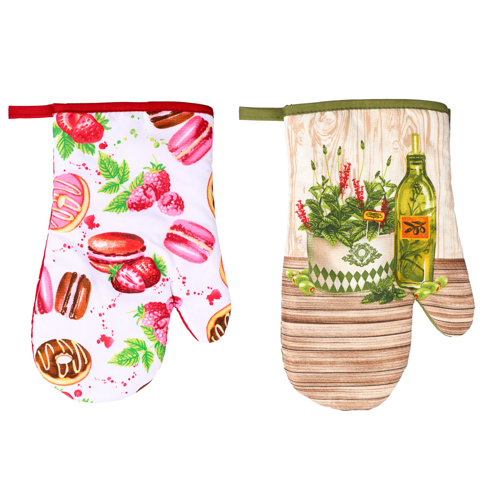 PROVANCE Прованские травы Прихватка-варежка, полиэстер, 27см, арт.№ 493-088