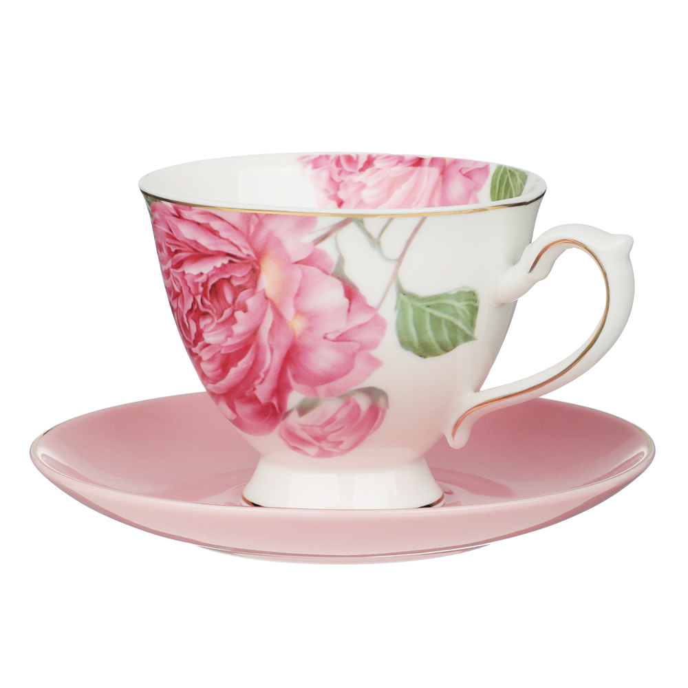 MILLIMI Розовый флэш Набор чайный 12 пр., 220мл, 14,5см, фарфор, арт.№ 802-507