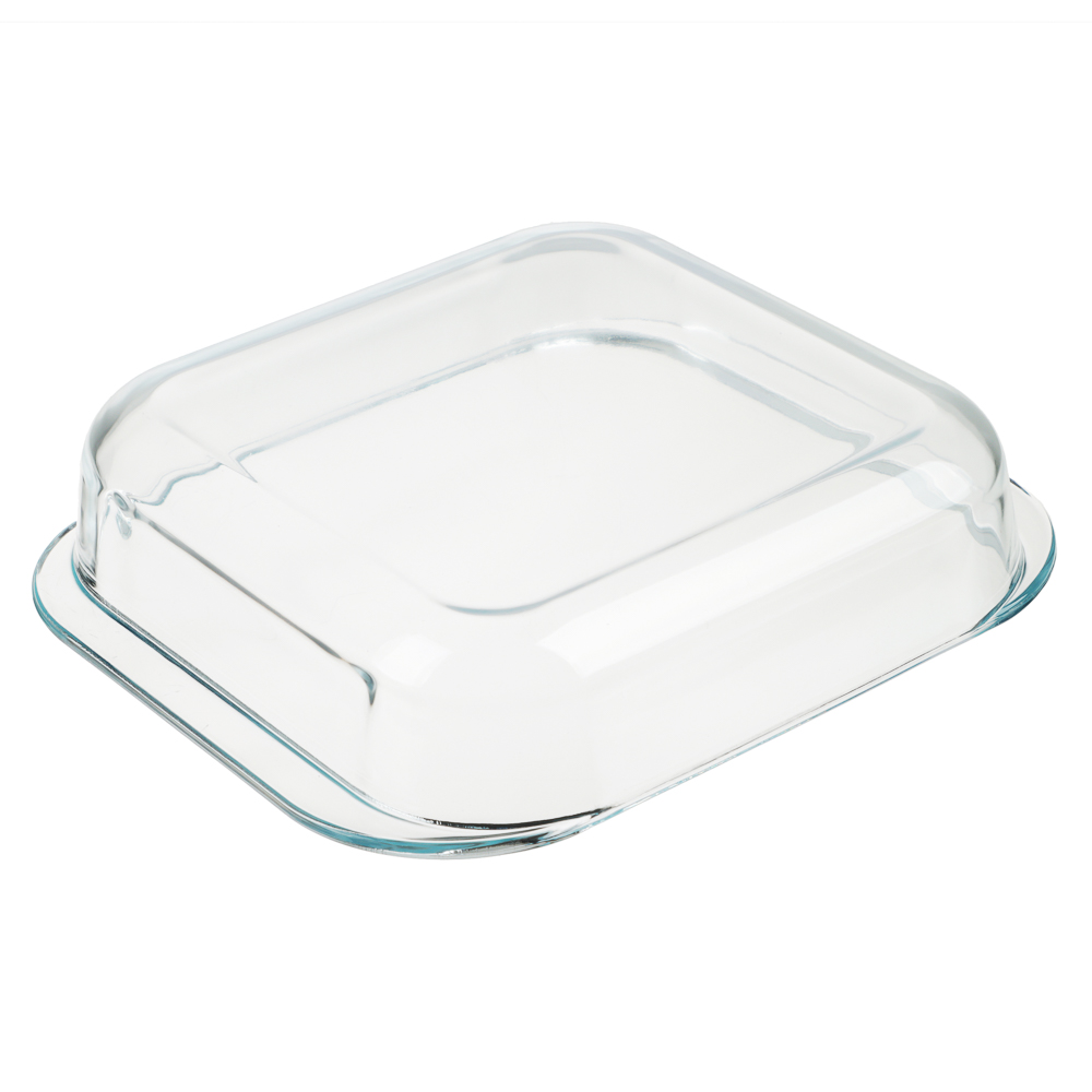 SATOSHI Форма для запекания жаропрочная квадратная, с ручками, стекло, 27.5x24x6см, 2,3л, арт.№ 825-011