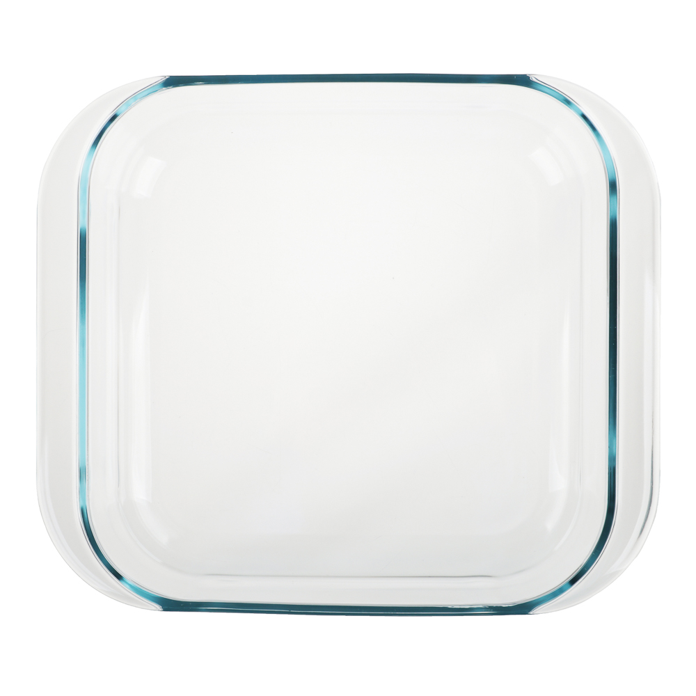 SATOSHI Форма для запекания жаропрочная квадратная, с ручками, стекло, 27.5x24x6см, 2,3л, арт.№ 825-011