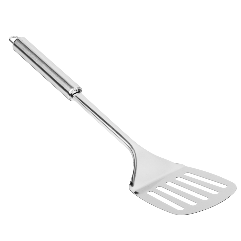 SATOSHI Темпра Лопатка с прорезями 34см, нерж. сталь, арт.№ 882-452