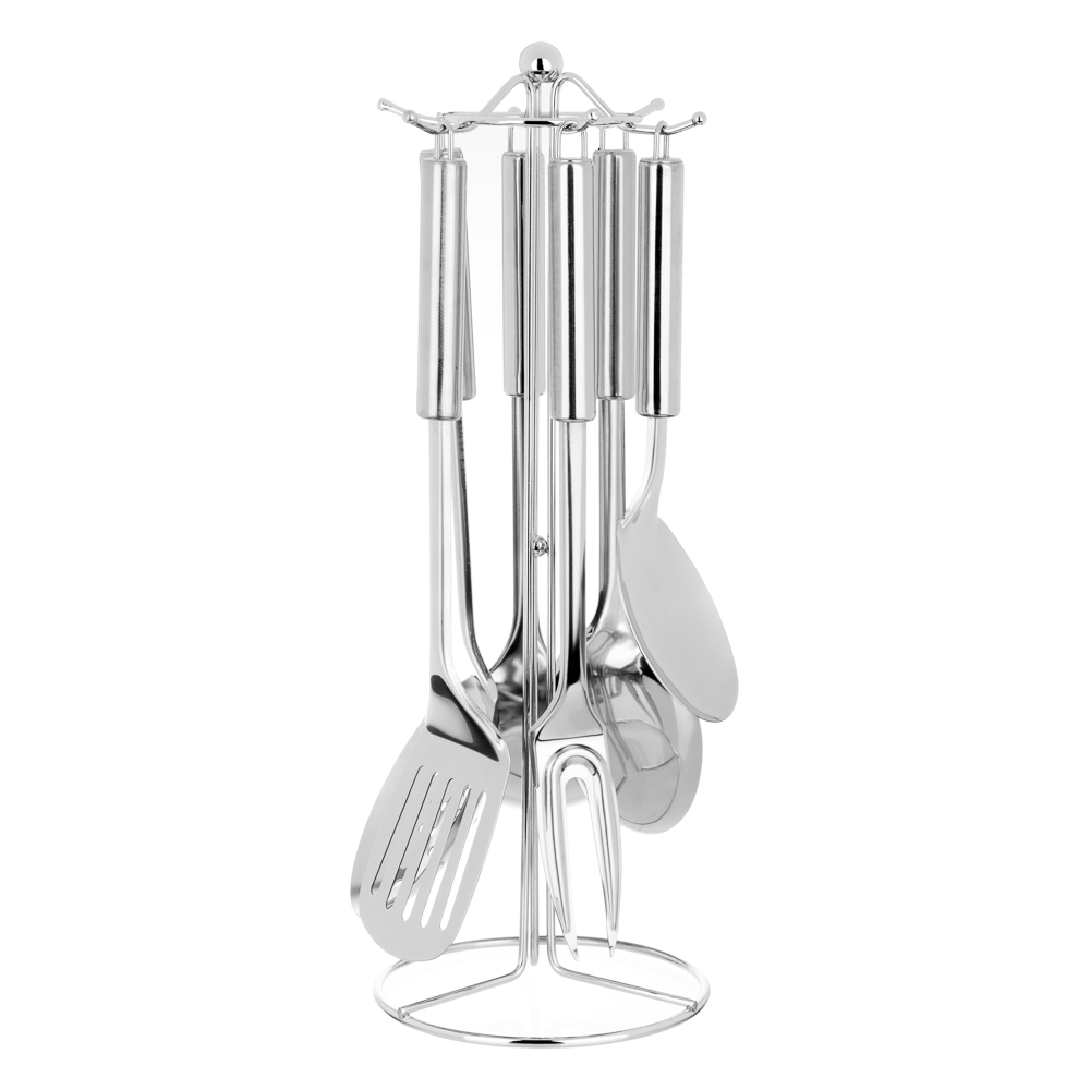 SATOSHI Темпра Набор кухонных принадлежностей 7 пр. нерж. cталь, арт.№ 882-453