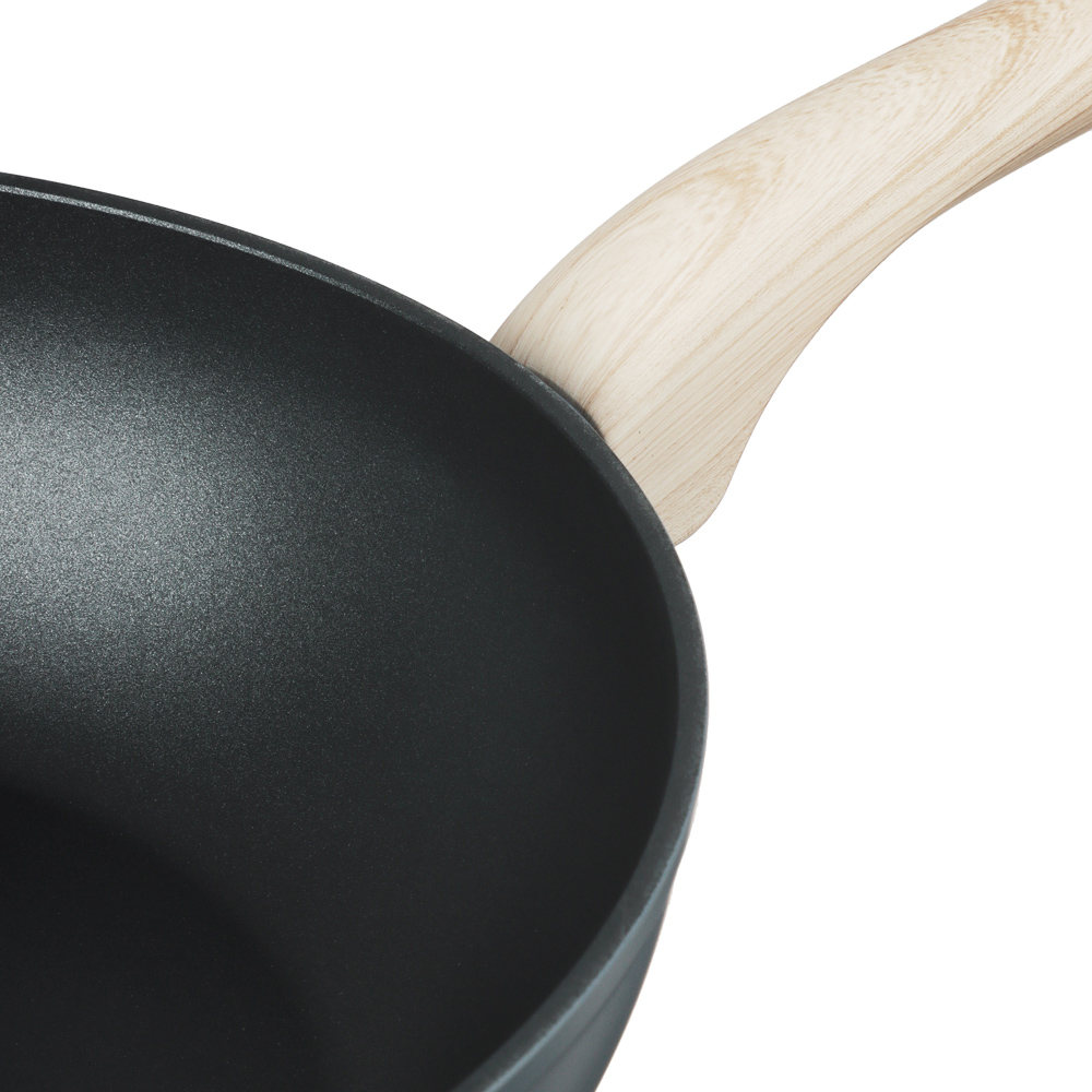 SATOSHI Шарлеруа Вок литой d28см, антипригарное покрытие, индукция, арт.№ 846-658