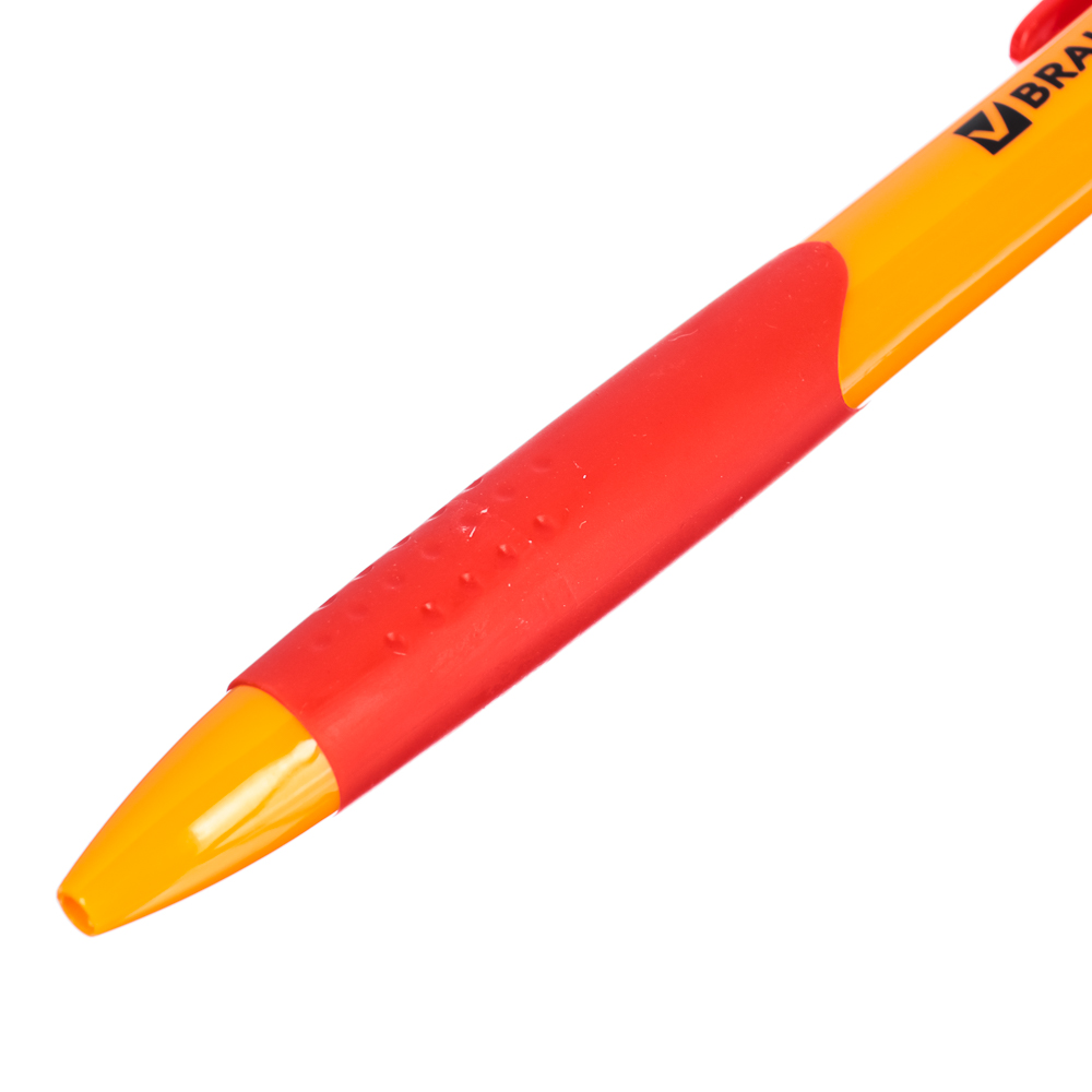 Авторучка шариковая синяя "Джуйси", 0,7мм, накладка, цветной корпус, 5 цветов, пластик, 141546, арт.№ 626-034