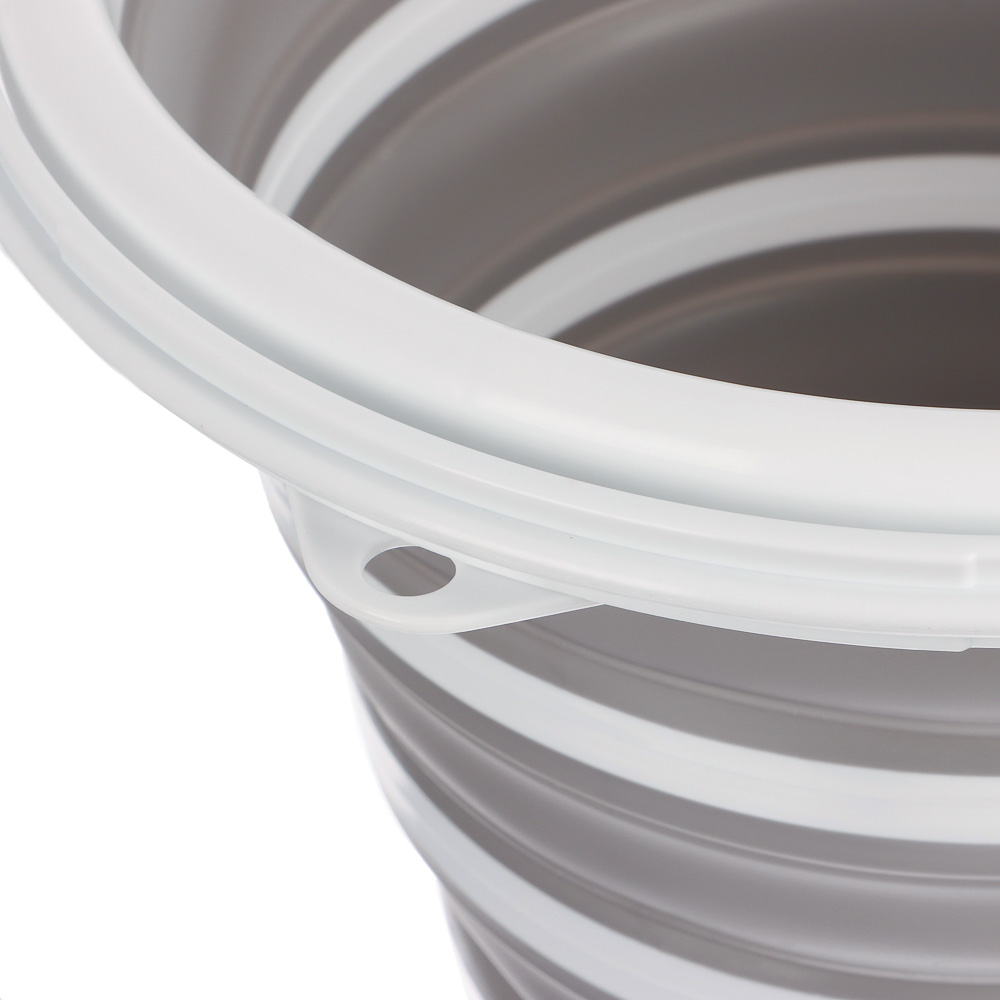 Ведро складное тм VETTA, 10 л, полипропилен, тпр, арт.№ 407-068