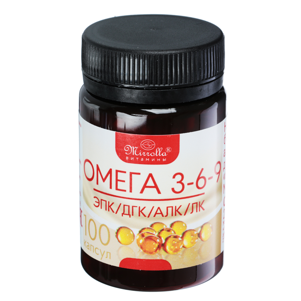 БАД "ОМЕГА 3-6-9" Мирролла, 100капс, арт.№ 015-150