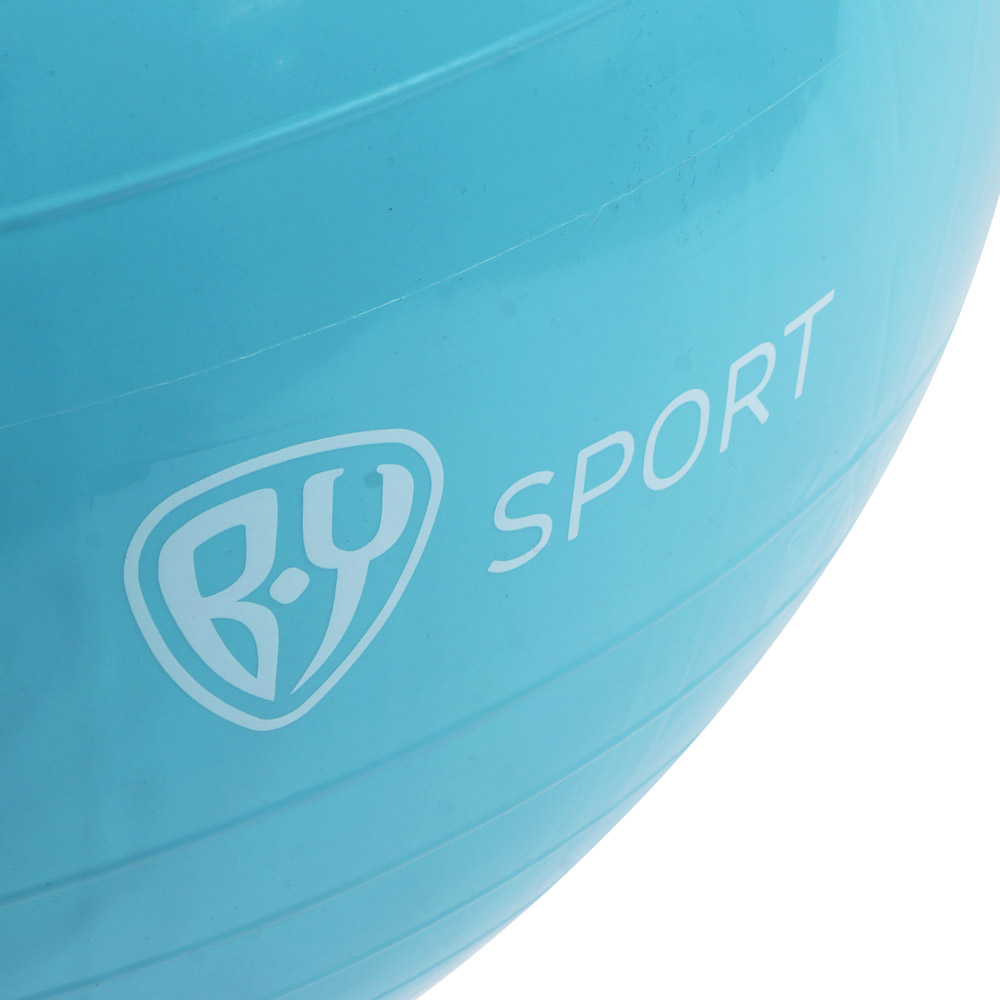 Фитбол, тм BY SPORT, нагрузка до 80кг, d=65см, ПВХ, 2 цвета, арт.№ 193-017