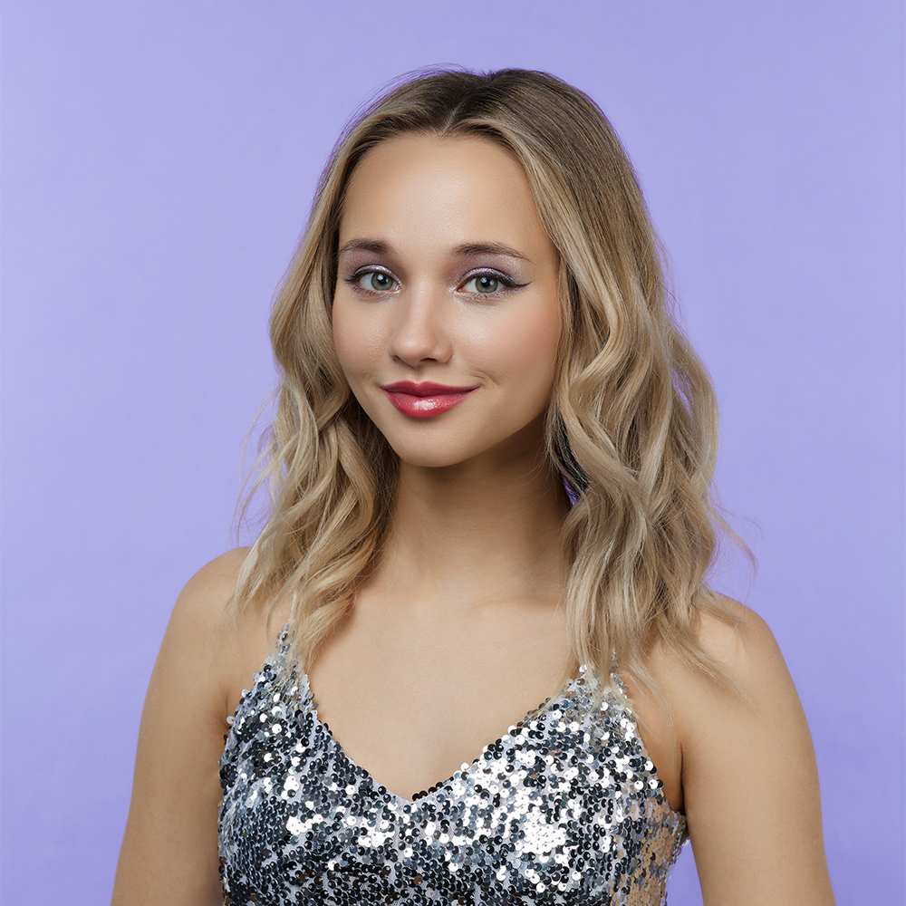 ЮНИLOOK Шайн Глиттерные тени, 2,5г, тон 02, розовый, арт.№ 330-019