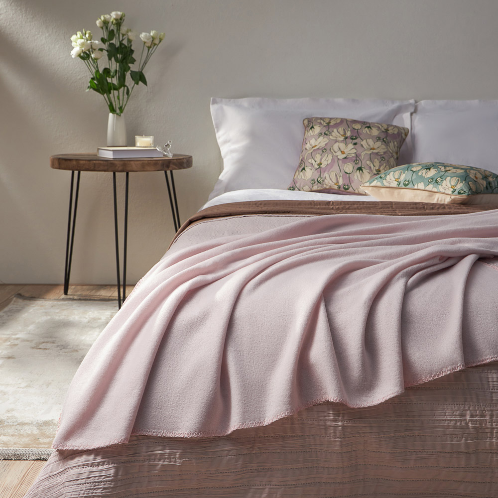 PROVANCE Дейзи Плед флисовый 130х170см, 100% полиэстер, 3 цвета, арт.№ 488-135