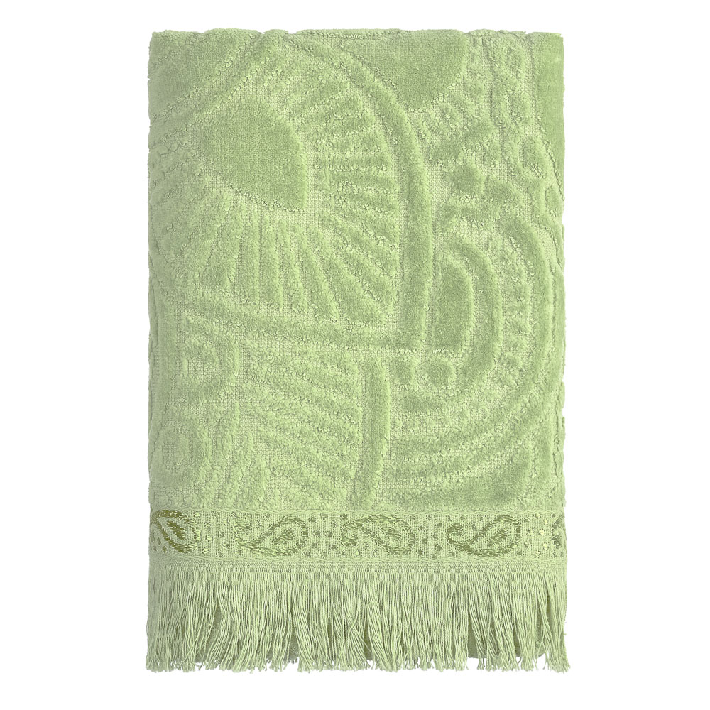 PROVANCE Эвкалипт Полотенце махровое, 100% хлопок, 50х90см, 450гр/м, зеленый, арт.№ 484-159