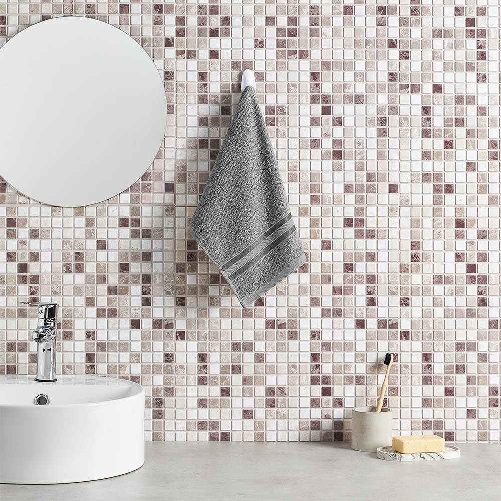 PROVANCE Фрэя Полотенце махровое, 100% хлопок, 30х50см, 360гр/м, серый, арт.№ 484-161