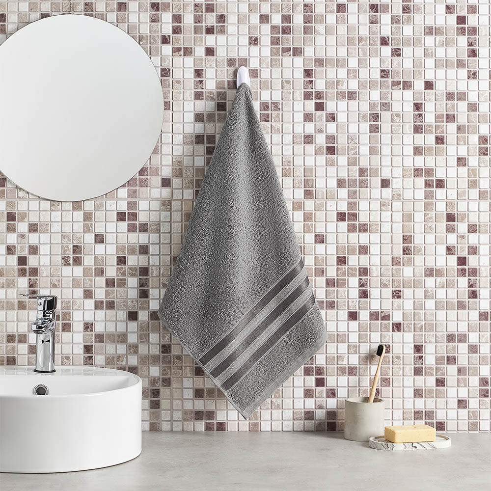 PROVANCE Фрэя Полотенце махровое, 100% хлопок, 50х90см, 360гр/м, серый, арт.№ 484-162