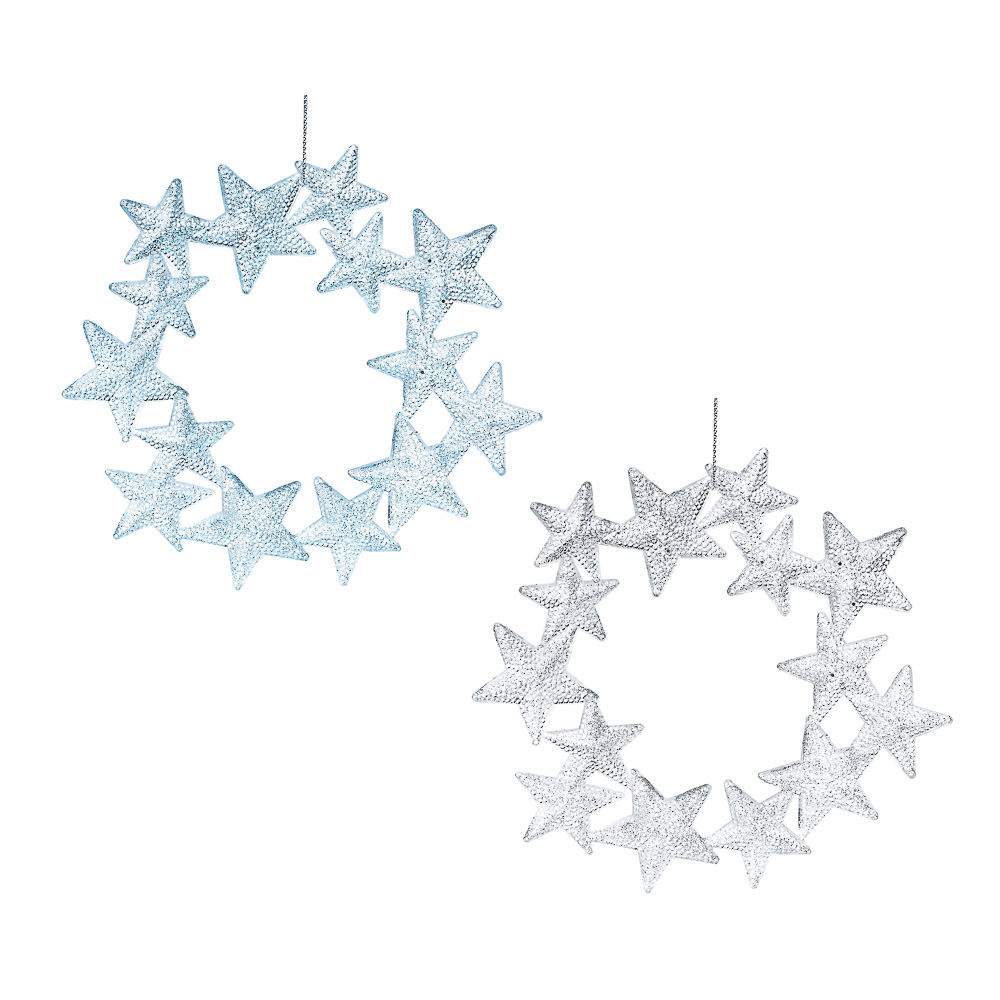 СНОУ БУМ Подвеска декоративная, 14 см, акрил, 2 цвета, арт.№ 376-765