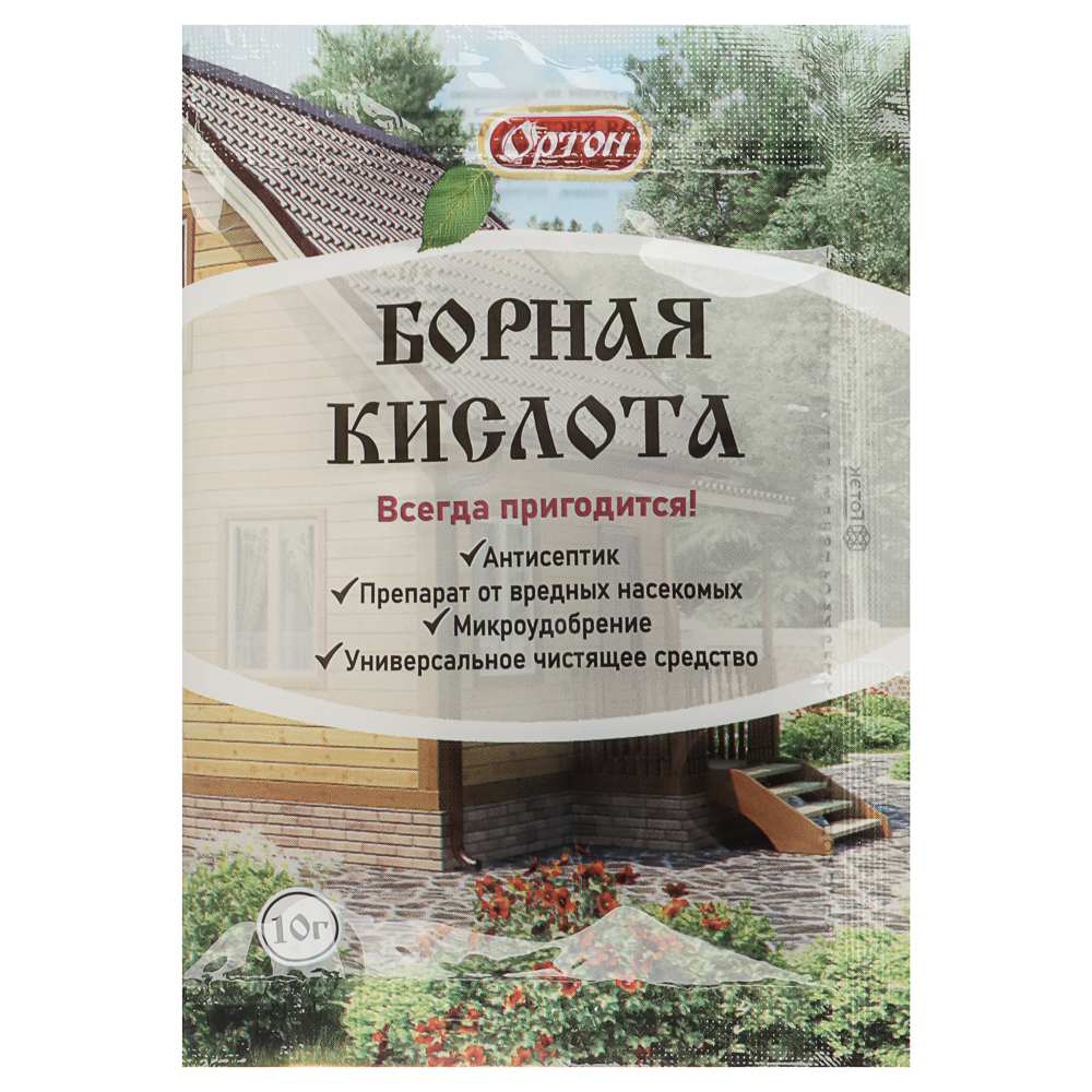Борная кислота тм Ортон, 10г, арт.№ 189-220