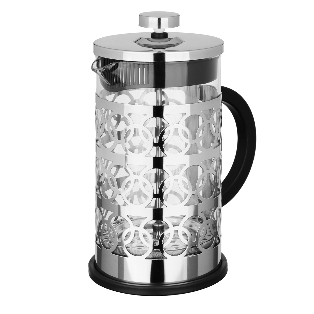 SATOSHI Луар Френч-пресс 1,0л, жаропрочное стекло, арт.№ 850-244