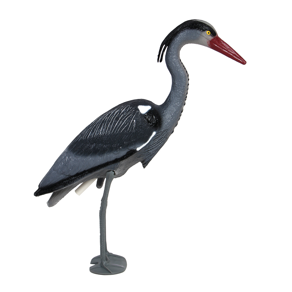 Фигура садовая "Журавль серый" тм INBLOOM, 70см, пластик, арт.№ 162-118