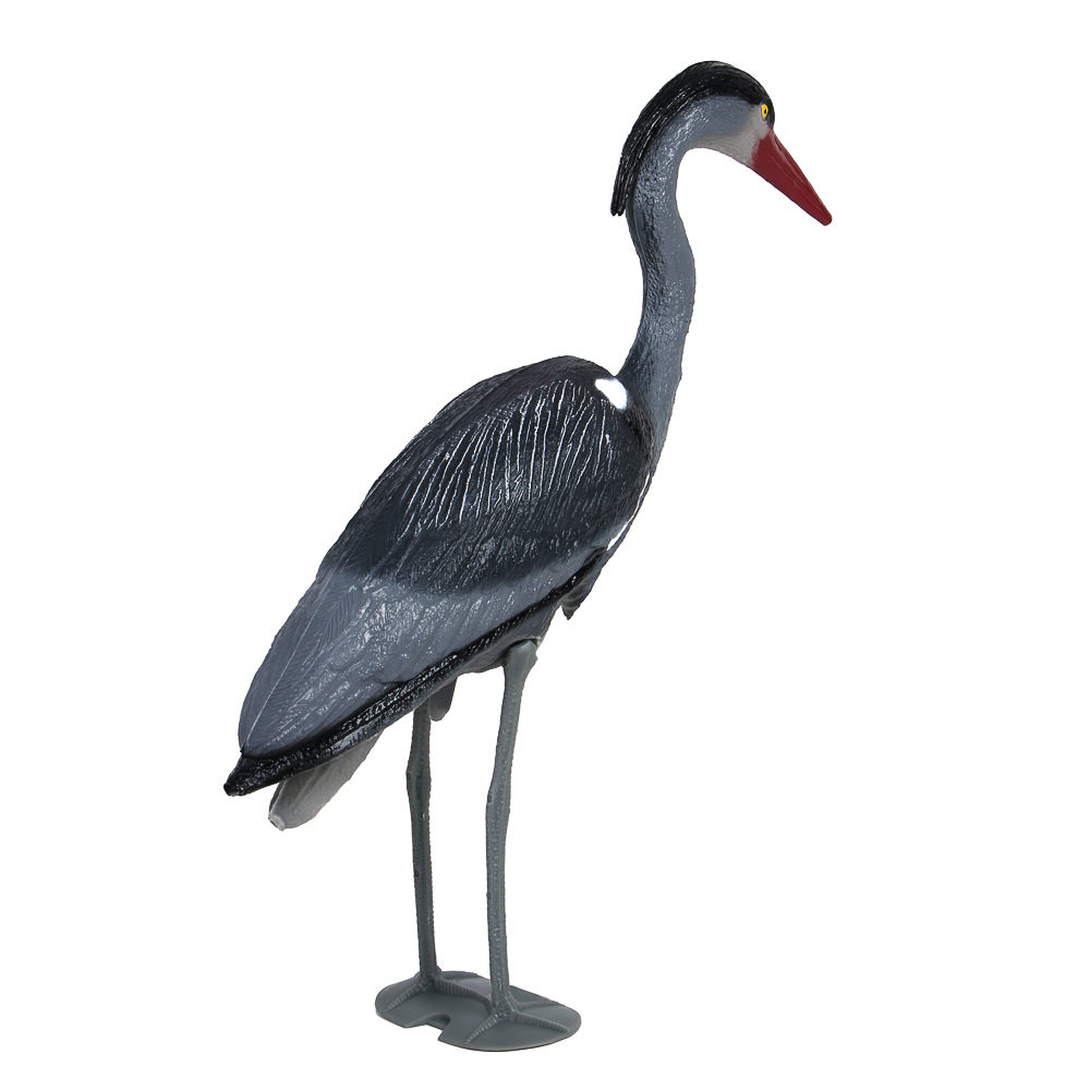 Фигура садовая "Журавль серый" тм INBLOOM, 70см, пластик, арт.№ 162-118