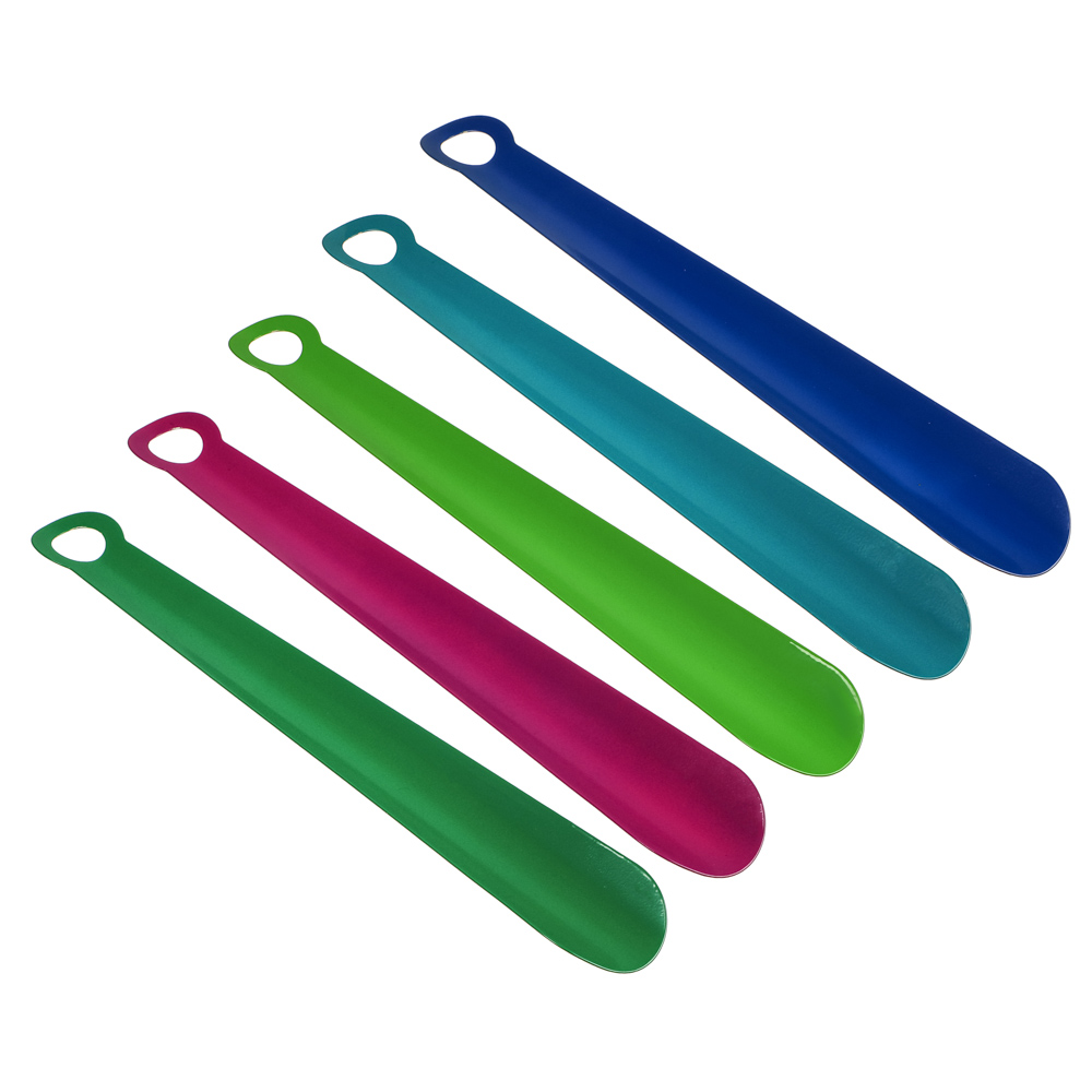 ФУКС Ложка для обуви металлическая цветная 30см, арт.№ 458-001