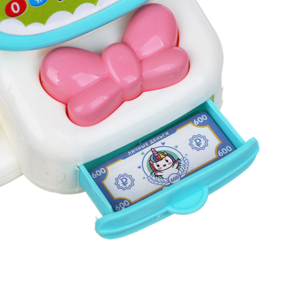 ИГРОЛЕНД Набор игровой "Играем в магазин", касса со сладостями, PP, ABS, 12х5,5х21 см, арт.№ 294-200