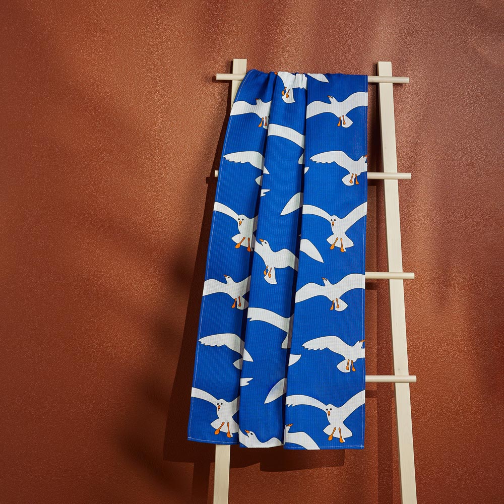 PROVANCE Саммер Полотенце вафельное пляжное 75х150см, 100% хлопок, 3 дизайна, арт.№ 496-026