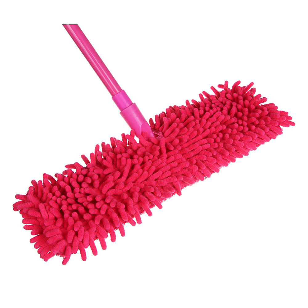 VETTA Швабра с двухсторон. насадкой эконом микрофибра 40x12см,ручка телескоп, окраш.металл, 110 см, арт.№ 444-373