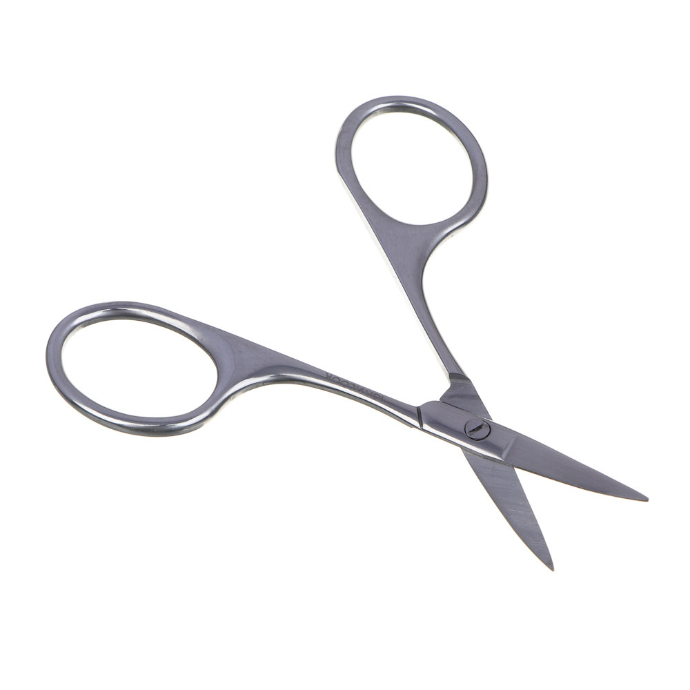 ЮНИLOOK Ножницы маникюрные "ULTRA", загнутые, 9,5 см, сталь, #2, арт.№ 305-449