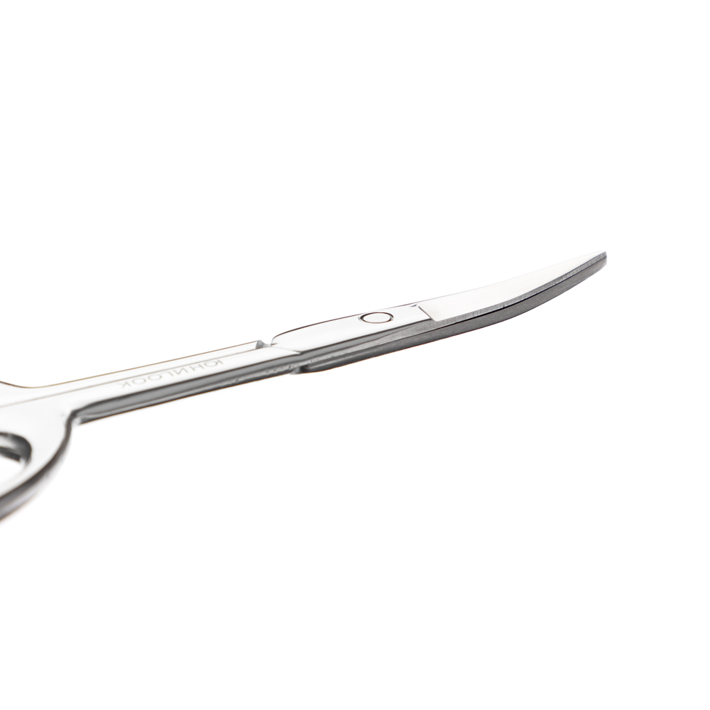 ЮНИLOOK Ножницы маникюрные "ULTRA", загнутые, 9,5 см, сталь, #3, арт.№ 305-450