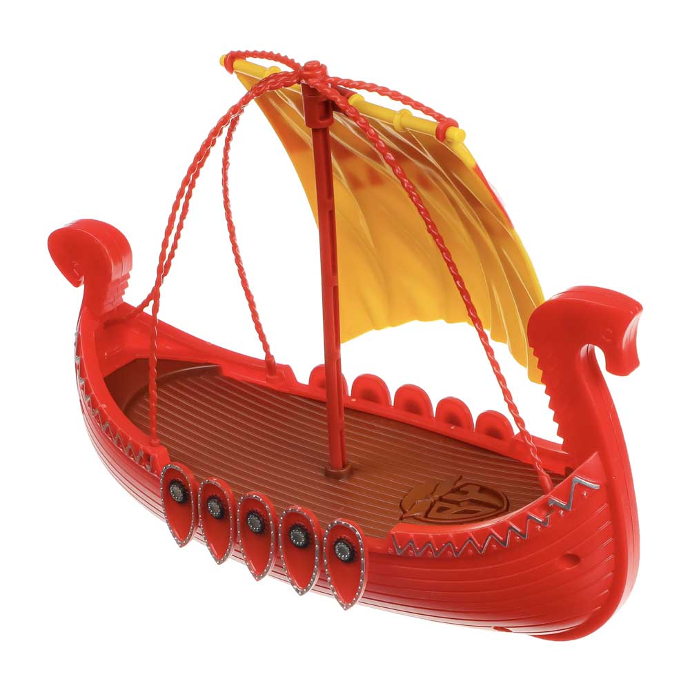 BY Игровой набор "Ладья варяг", 1 солдатик, PP, HIPS, PVC, 24х19х12,5см, арт.№ 296-076