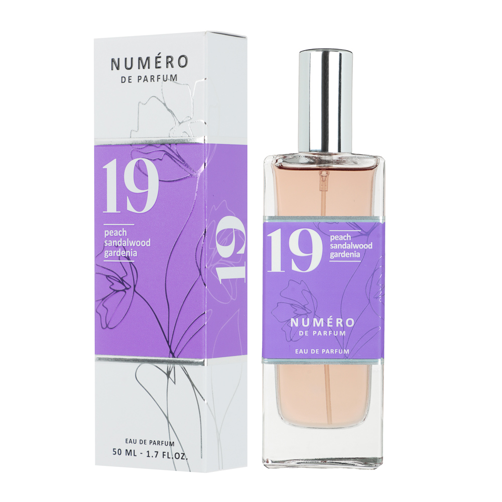 Парфюмерная вода женская тм UNIQUE numero de Parfum 19, 50 мл, арт.№ 313-369