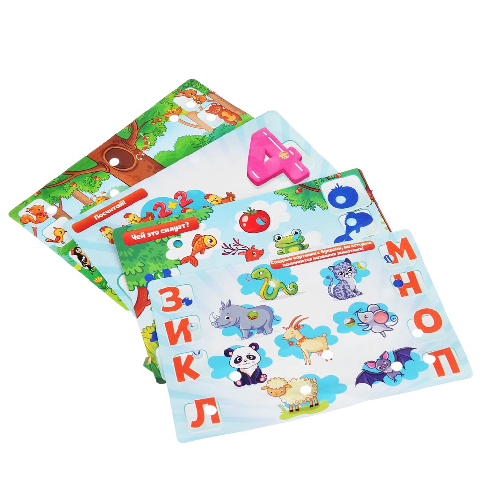 ИГРОЛЕНД Электровикторина мини, свет, 2хААА,ABS, 15,5х13,5х2,5см, арт.№ 896-051