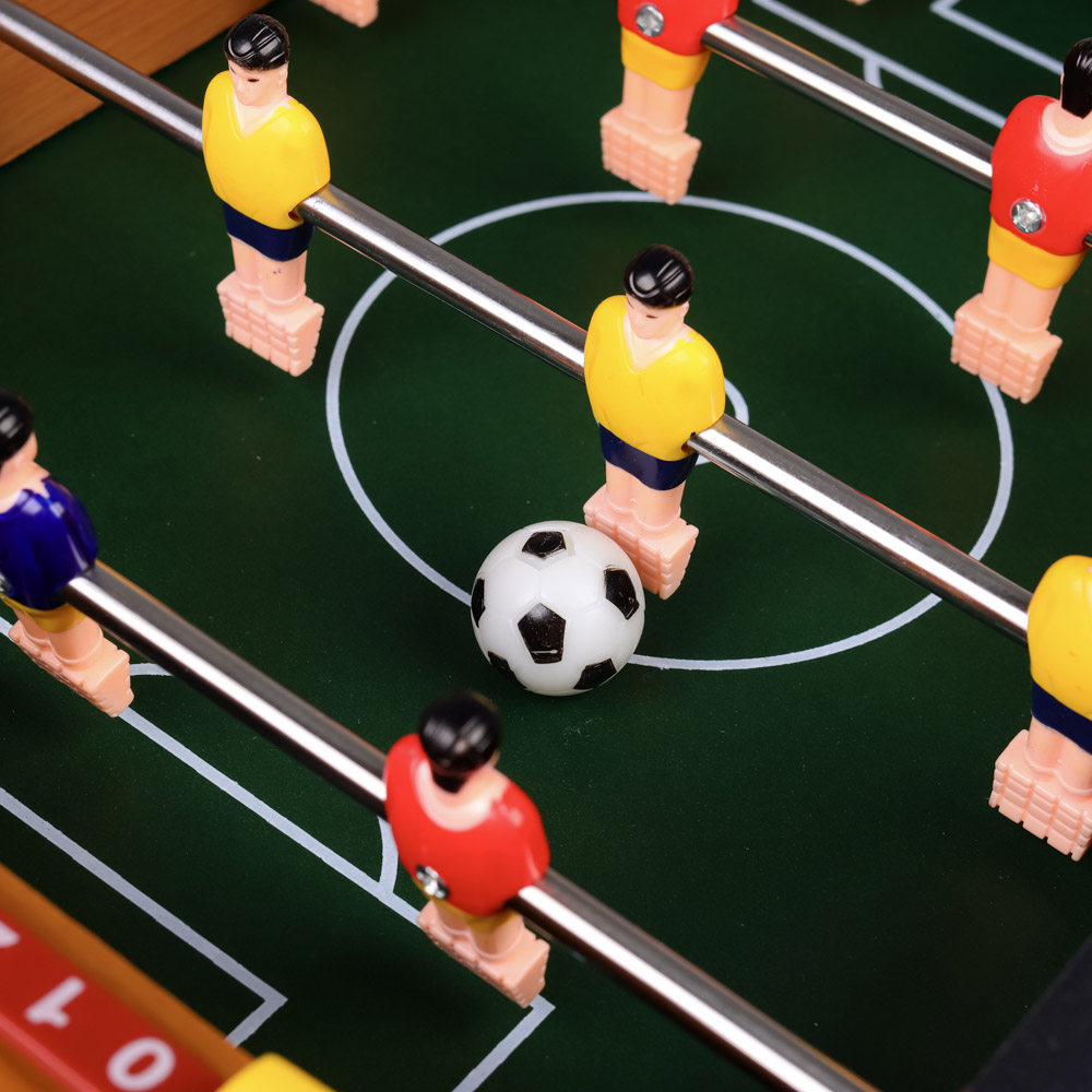 ИГРОЛЕНД Футбол настольный, EVA, PP, металл, дерево, 35,5х22х5,5см, арт.№ 897-044