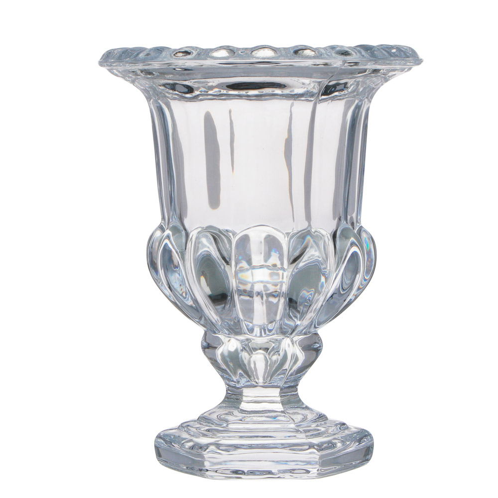 Ваза стеклянная, 7,5х11х15 см, арт.№ 502-200