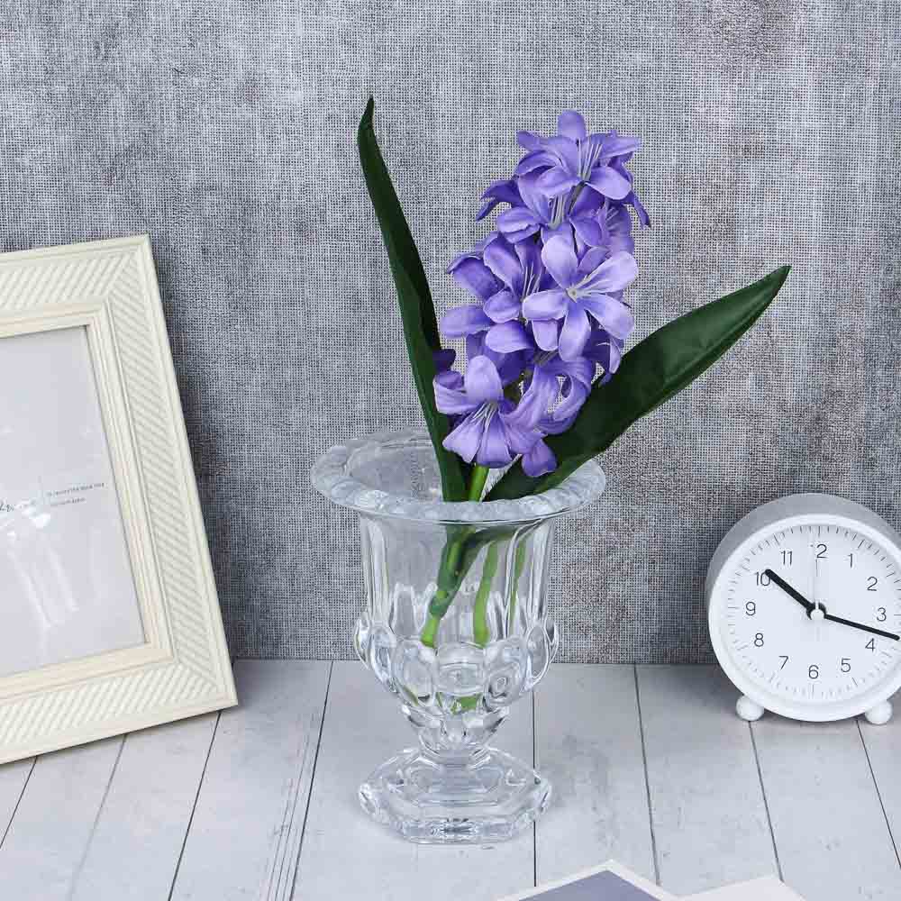 Ваза стеклянная, 7,5х11х15 см, арт.№ 502-200