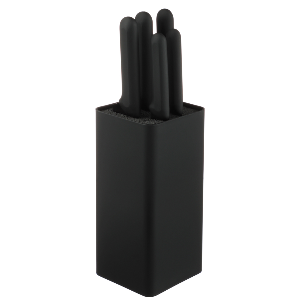 SATOSHI Бреан Набор ножей кухонных 6пр, подставка с полипропиленовыми разделителями, арт.№ 803-347