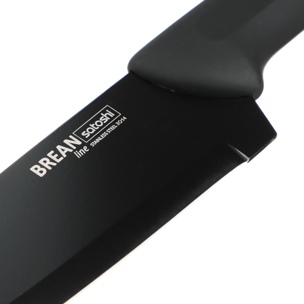 SATOSHI Бреан Набор ножей кухонных 6пр, подставка с полипропиленовыми разделителями, арт.№ 803-347