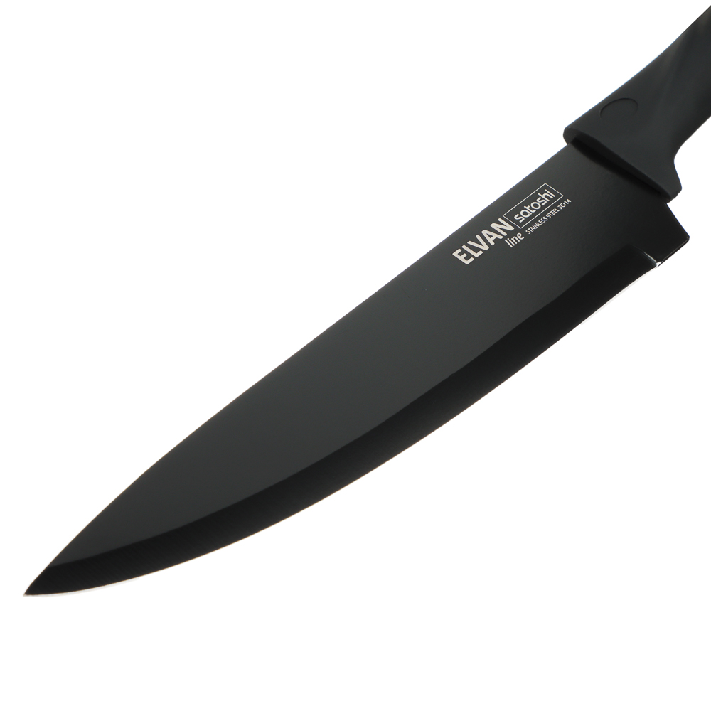 SATOSHI Эльван Набор ножей кухонных 6пр, на подставке, арт.№ 803-349