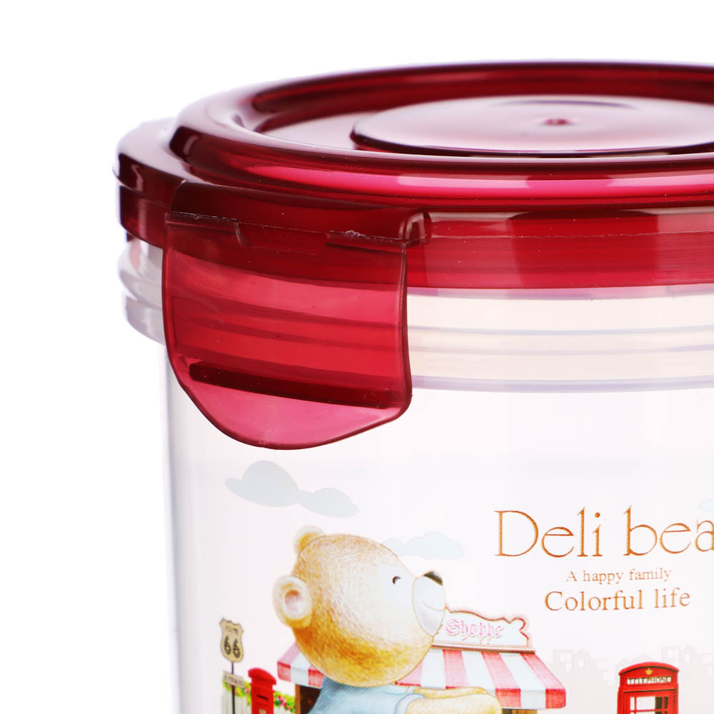 Контейнер с крышкой "Медвежата", 420мл, полипропилен, арт.№ 829-201