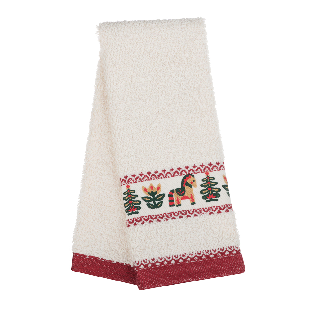 PROVANCE Щелкунчик Полотенце махровое с лентой, 30х50см, 100% хлопок, 2 дизайна, арт.№ 492-261