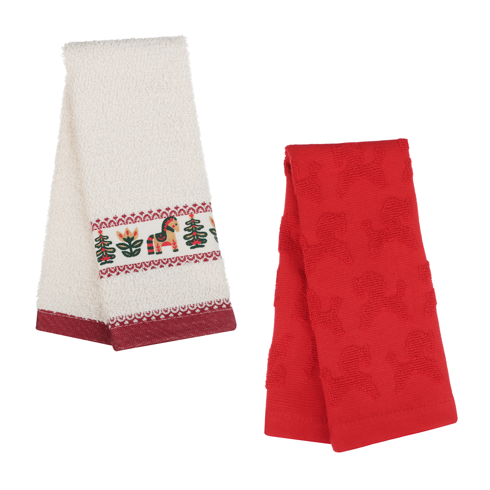 PROVANCE Щелкунчик Полотенце махровое с лентой, 30х50см, 100% хлопок, 2 дизайна, арт.№ 492-261