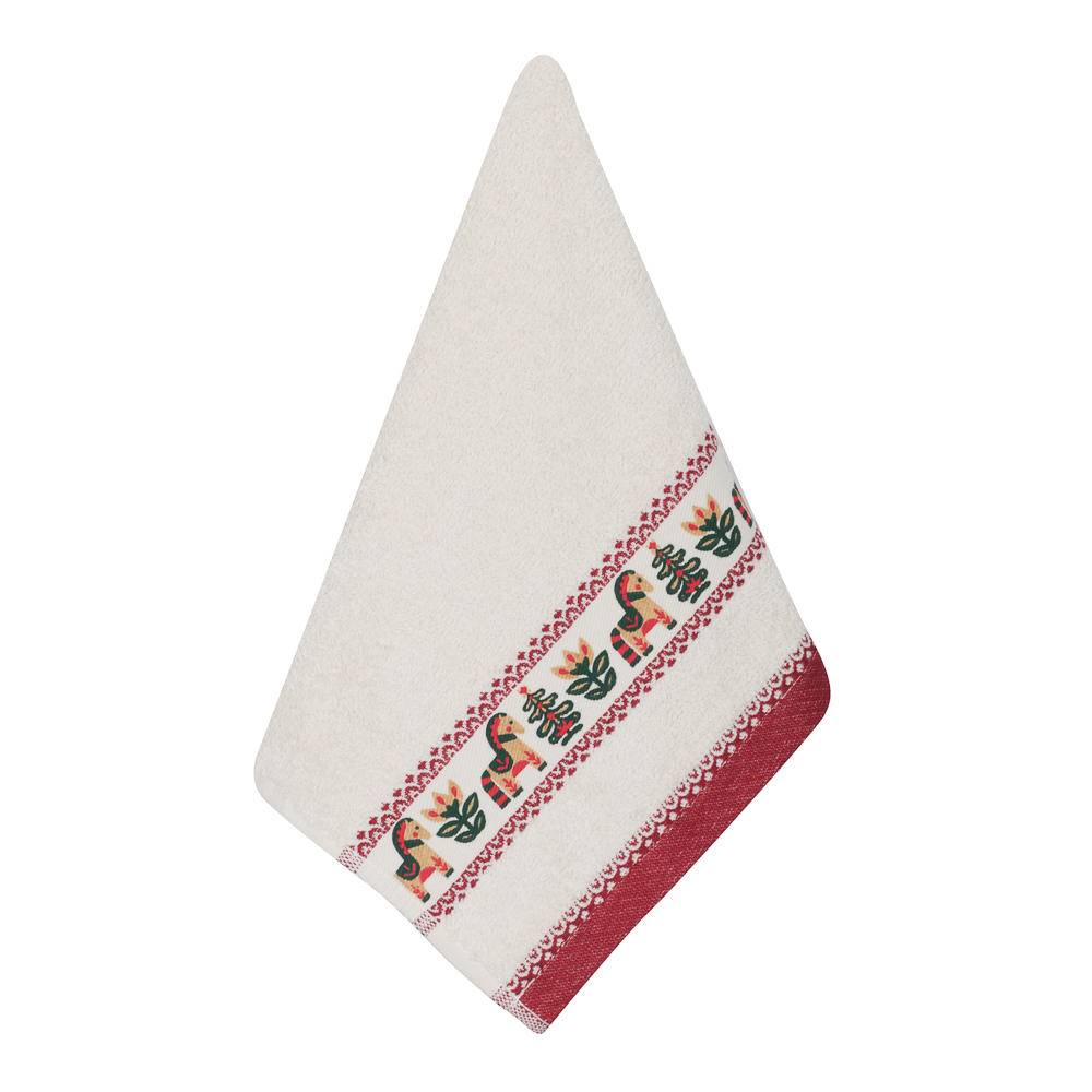 PROVANCE Щелкунчик Полотенце махровое с лентой, 30х50см, 100% хлопок, 2 дизайна, арт.№ 492-261