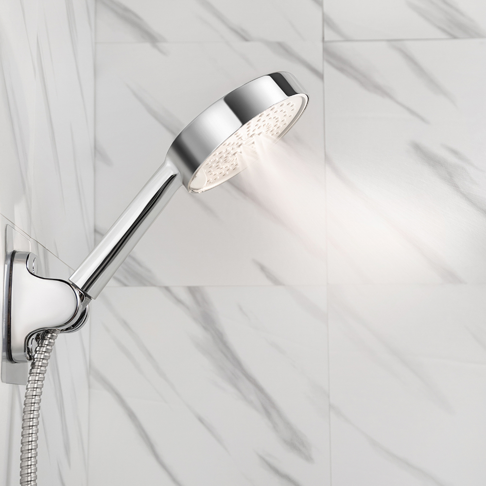 СоюзКран Набор для душа, лейка 125мм, 5 режимов, шланг 150см, держатель для душа, арт.№ 545-862