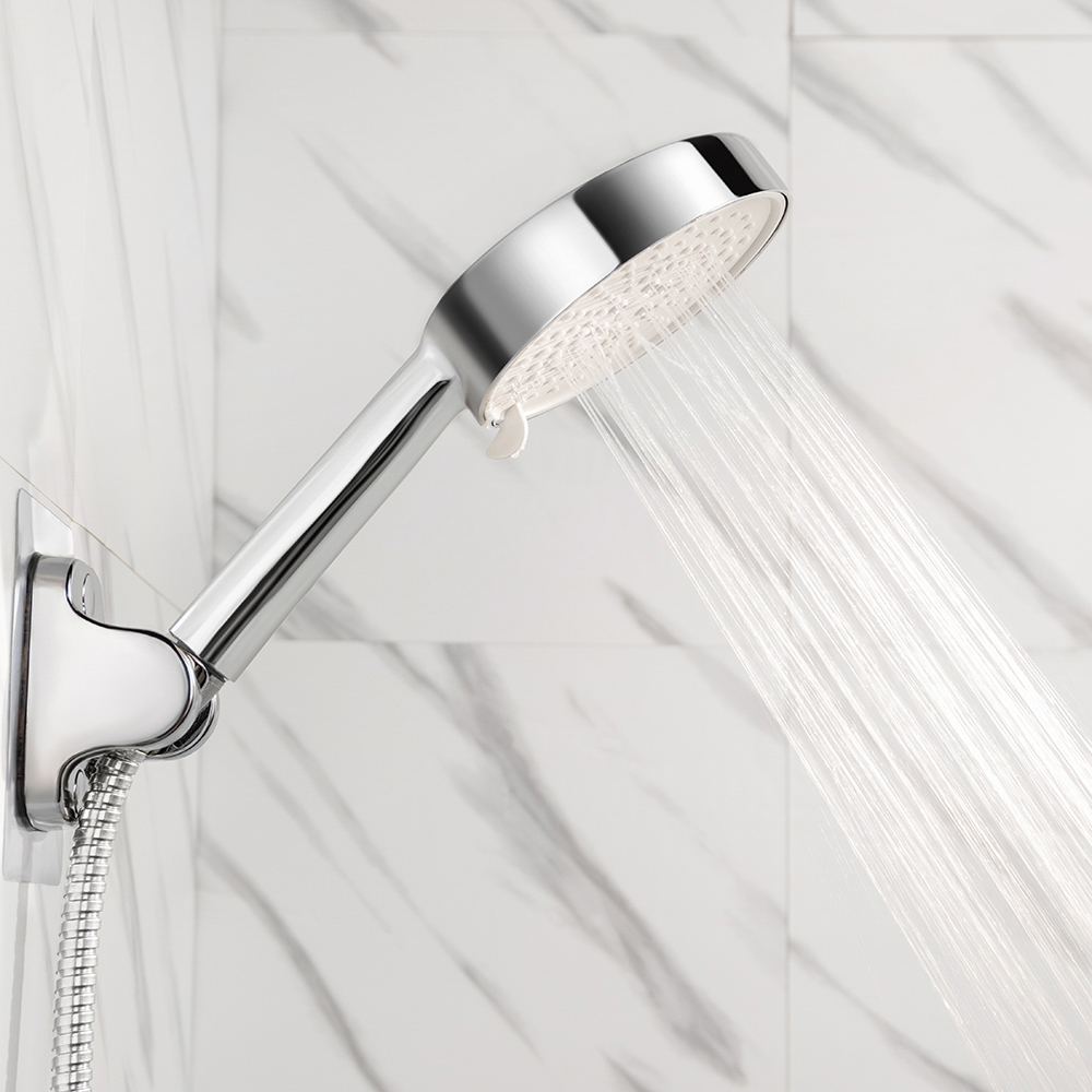 СоюзКран Набор для душа, лейка 125мм, 5 режимов, шланг 150см, держатель для душа, арт.№ 545-862