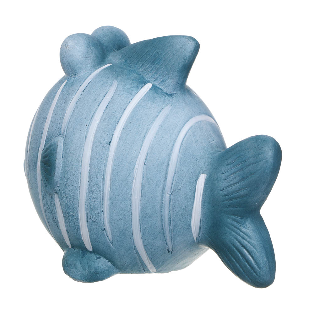 INBLOOM Фигура садовая Рыба 26.5x13x19.5см, глина, арт.№ 162-283