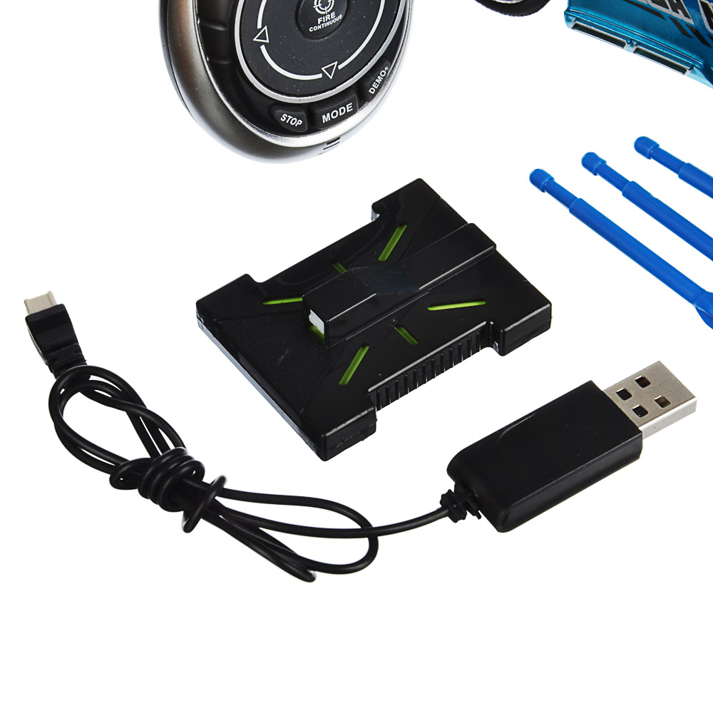 ИГРОЛЕНД Авто р/у с голос., управ., через смарт-часы и ракет.,устан.,свет,звук,ABS,34х15х13см, 4 диз, арт.№ 293-076