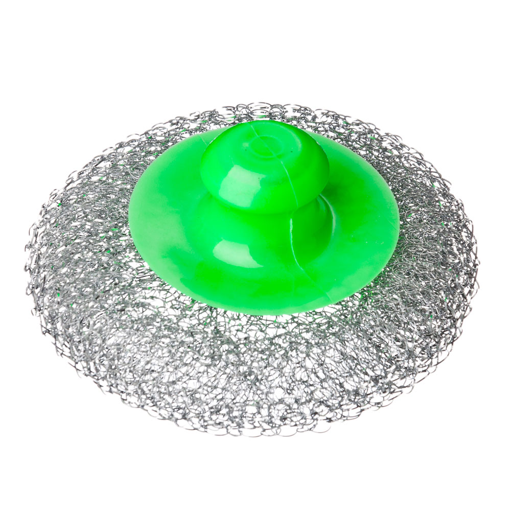 VETTA Набор губок 4шт кухонных, металл, пластик, 70гр, 3 цвета, арт.№ 441-006